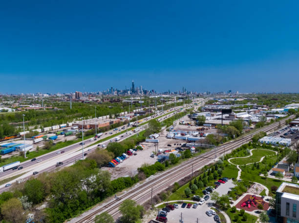 istock Chicago Industrial Aerial 1151262122
