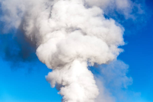 istock Steam Rising from Old Faithful 1151262769