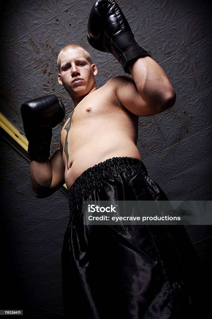 young male boxer portraits young male boxer inside gym for training for boxing Adult Stock Photo