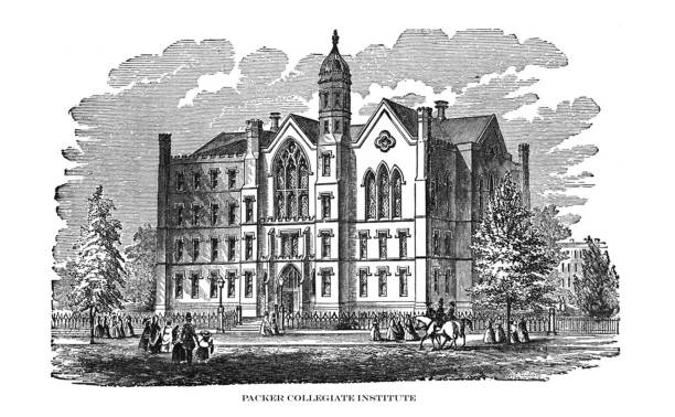 istock First Century United States illustrations - 1873 - Packer Collegiate Institute 1151265749