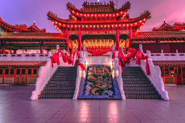 istock Thean Hou Temple at twilight. 1151267832