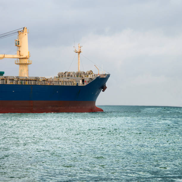 istock Ships bow in the ocean 1151268300
