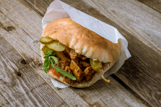 istock the Turkey Shawarma in pita bread 1151274838