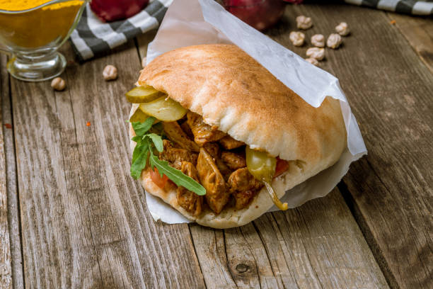 istock the Turkey Shawarma in pita bread 1151274854