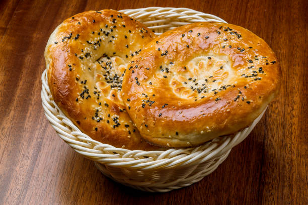 istock Uzbek bread from tandoor 1151276608