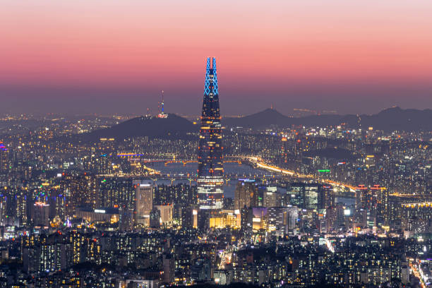 istock Night view,South Korea landscape 1151277275