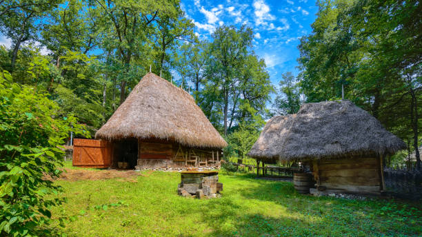 istock View of traditional romanian peasant house 1151277330