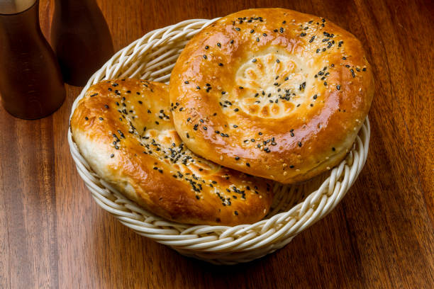 istock Uzbek bread from tandoor 1151277360