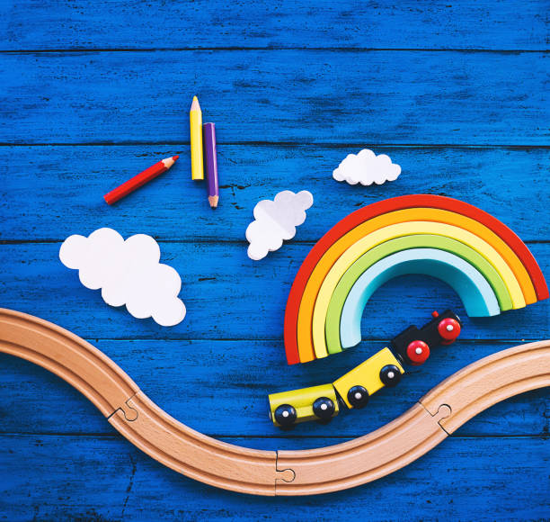 istock Kids background with toys 1151281140