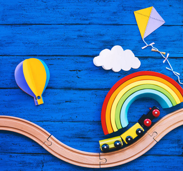 istock Kids background with toys 1151281365