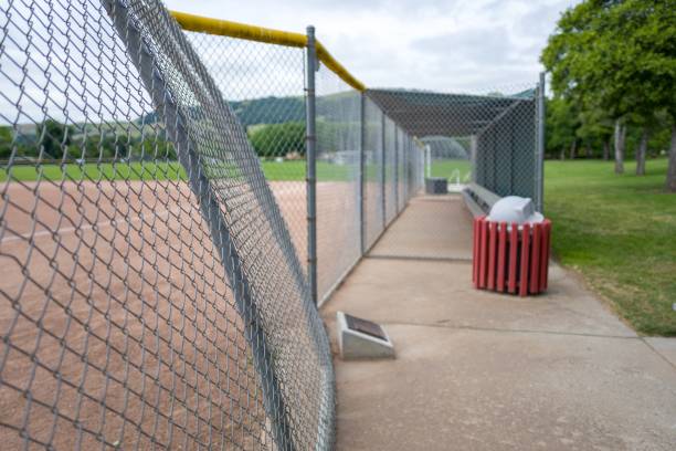 istock Baseball Field And Dugout 1151282956
