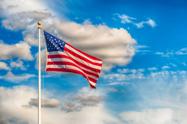 istock Vivid Colors in American Flag 1151285983