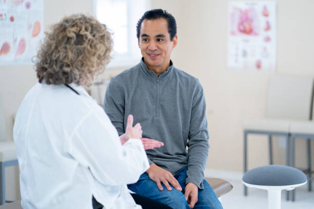 istock Latino patient talking to the doctor 1151287509