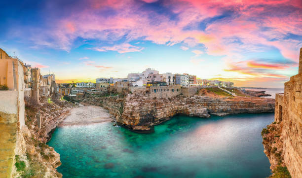 istock Bastion of St. Stephen and Lama Monachile beach 1151289371