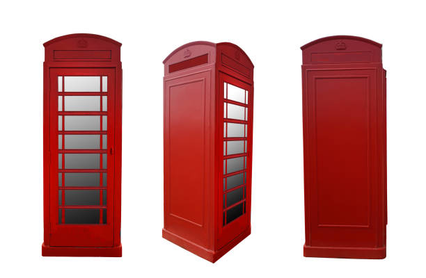 istock English telephone booth. set on a white background. 1151296954