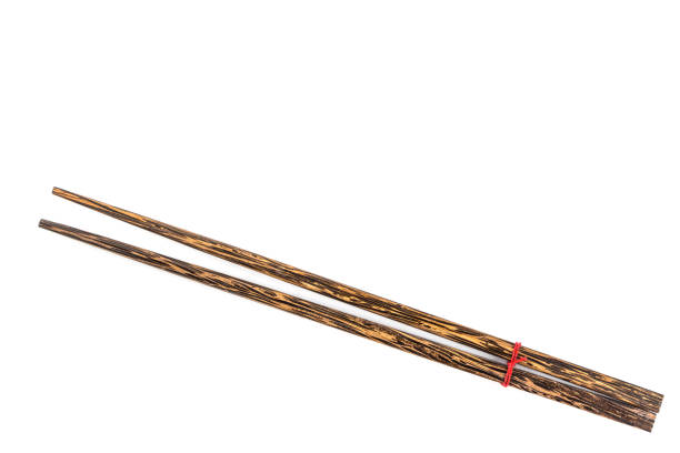 istock Wood Chopsticks isolated on white 1151300533