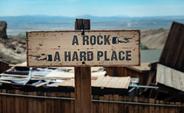 istock Wooden Desert Direction Sign 1151312337