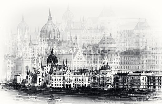 Cityscape with the Hungarian Parliament