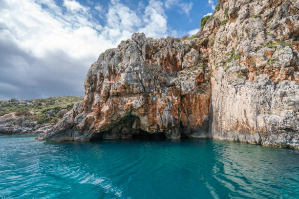 istock Turquoise water under Blue Caves 1151329248