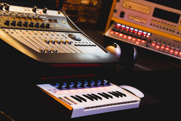 istock professional music production equipment in home studio 1151333133