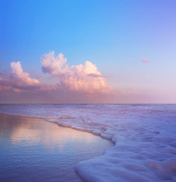 Summer Beach Background - Beautiful Sand And Sea And Sunlight
