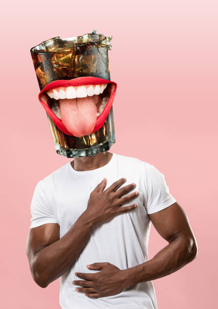 Modern design. Contemporary art collage.