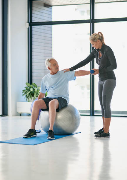 istock Stretching strengthens the muscles 1151351178