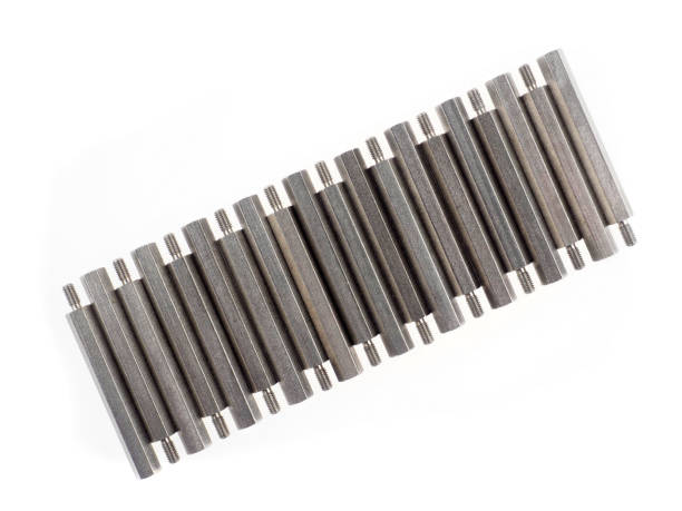 istock An assortment of iron standoffs or spacers 1151352538