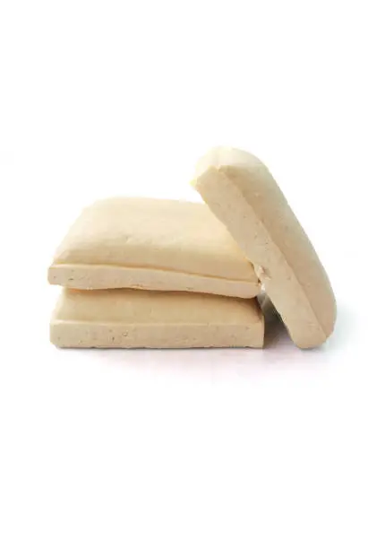 Photo of Fresh tofu.(with Clipping Path).