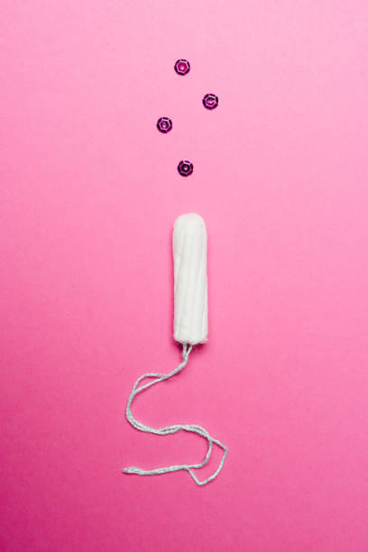istock Tampon on pink background 1151355035