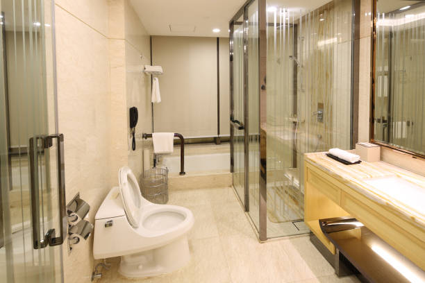 istock Interior of bathroom 1151358629