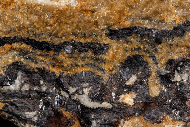 istock macro mineral fluorite stone on black background 1151363690