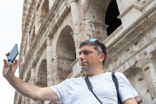 istock A tourist in Rome, Italy 1151363773