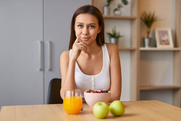 istock Confident nutritionist having healthy breakfast 1151370721