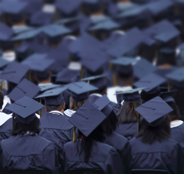 istock Graduation day. Graduates. Commencement day 1151375268