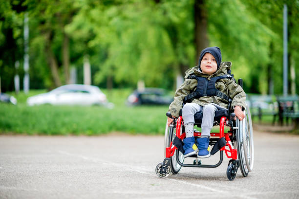 istock Preschool boy in wheelchair 1151376191