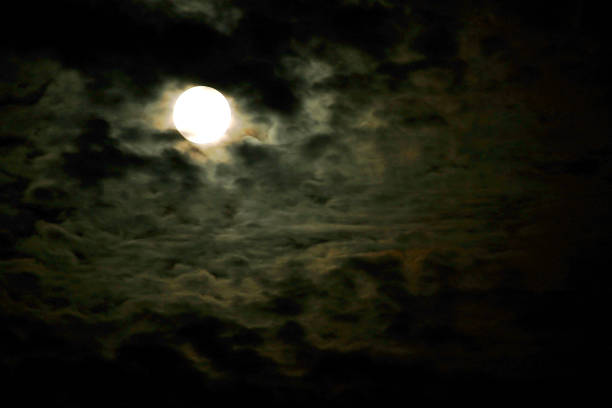 istock Magical moon in the night sky 1151381638