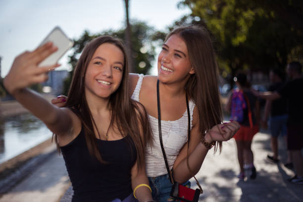 istock Best friends taking selfie together 1151384790