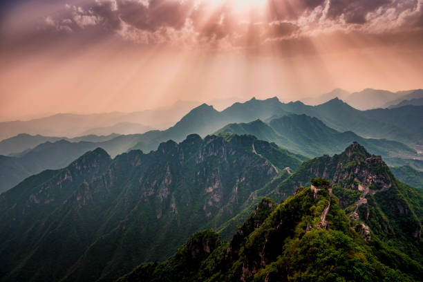 istock The Great Wall at the Golden Hour 1151392027