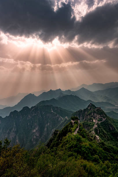 istock Breaking Skies over the Great Wall 1151392222