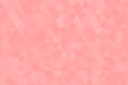 Millennial Pink diamante pálido sin costuras patrón primavera pastel coral Peachy triángulo rhomb distorsionado textura geométrica Linda photo