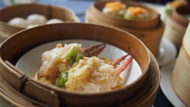 istock Chinese Dim sum in the steamed basket 1151393762