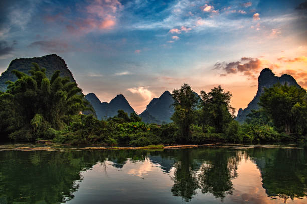 istock A Peaceful Dusk Mirrored in the River 1151393916