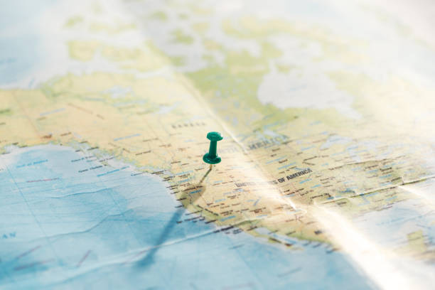 istock selective focus of world map with push pin 1151398852