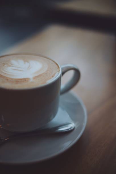 istock Coffee latte art in cafe 1151401185