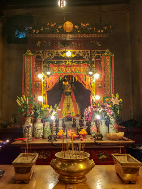 istock Inside the Man Mo Temple in Sheung Wan, Hong Kong 1151401193