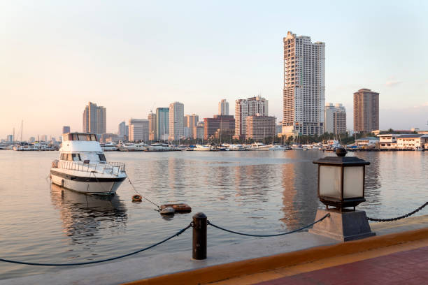 istock Yacht in Manila Bay, Harbour Square, Philippines 1151402901