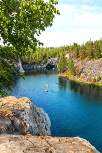 istock Marble Canyon - Ruskeala Mountain Park 1151406632