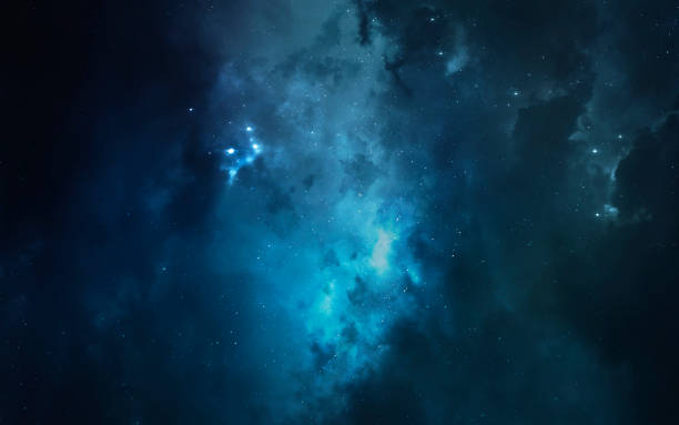 istock Nebula. Science fiction space wallpaper, incredibly beautiful planets, galaxies, dark and cold beauty of endless universe. Elements of this image furnished by NASA 1151412628