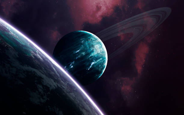 istock Space art, incredibly beautiful science fiction wallpaper. Endless universe. Elements of this image furnished by NASA 1151412663